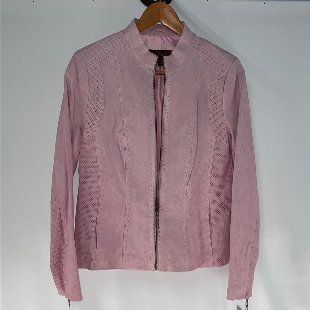 HAL RUBENSTEIN GENUINE SUEDE LEATHER JACKET FTL-11-232